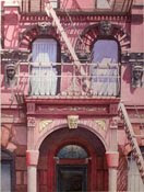 Pink building exterior