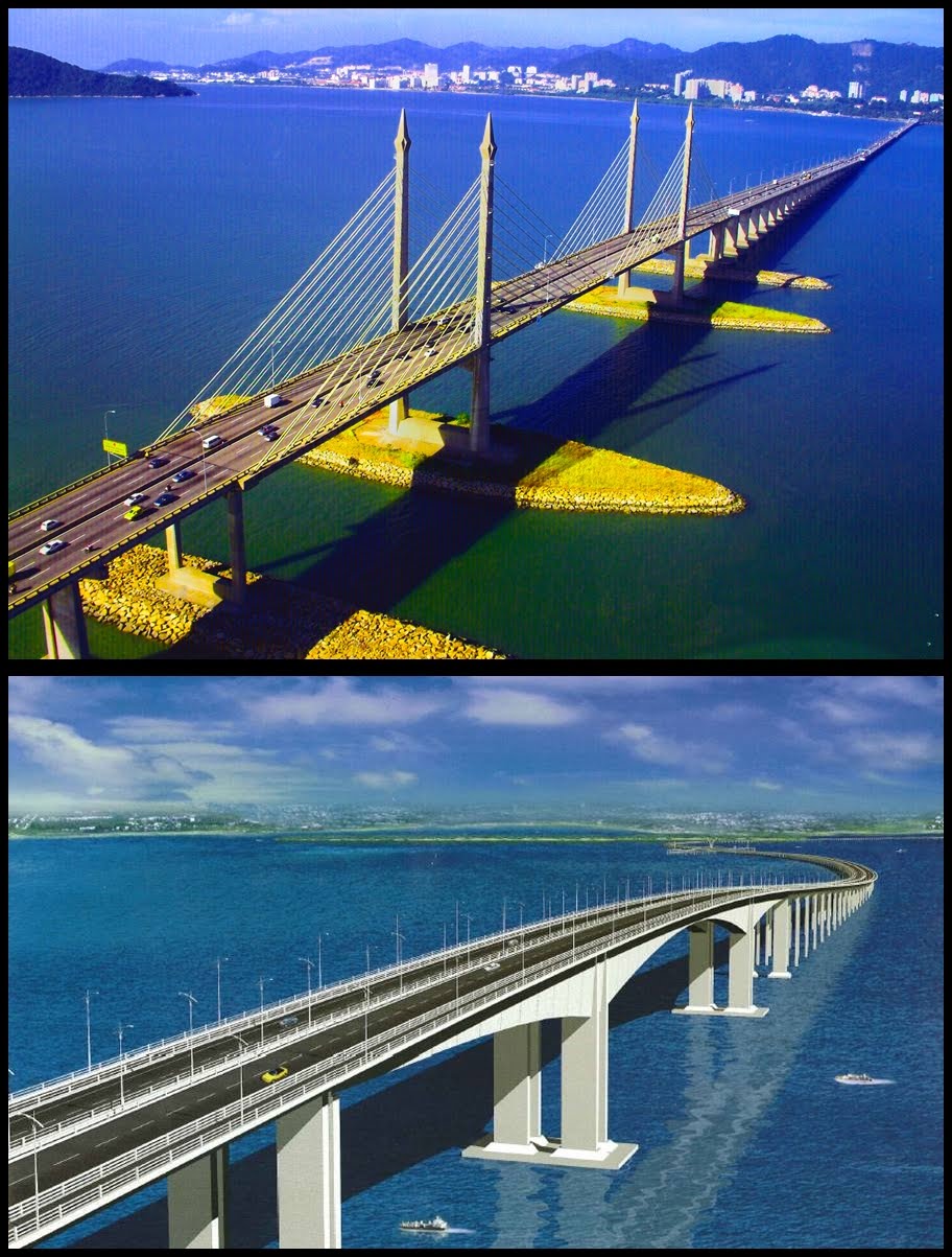 Panjang jambatan pulau pinang 2