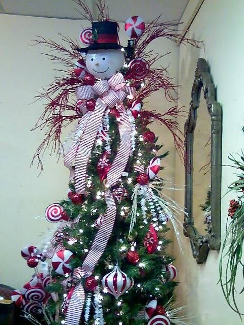 Kathy K Snowman Tree