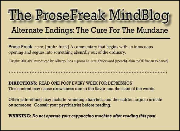 ProseFreak The Literary MindBlog