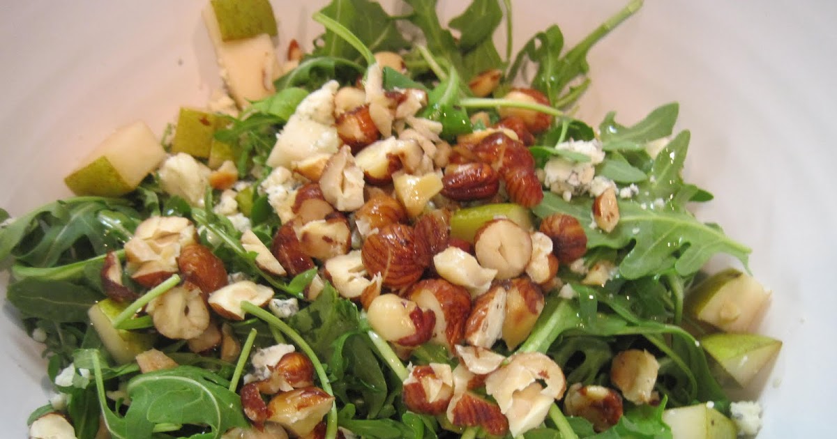 Stuff I Ate Arugula & Hazelnut Salad