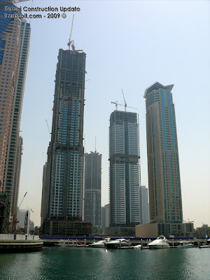 dubai tower 2009. MAG 218 Tower, Dubai Marina,