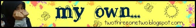 my own..