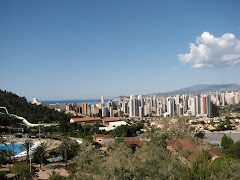 Benidorm, vedere dinspre Mundomar