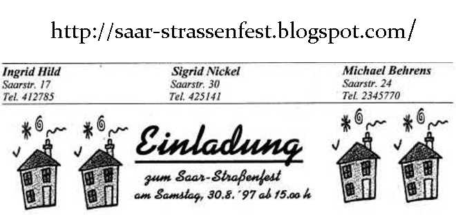 Saar-Strassenfest