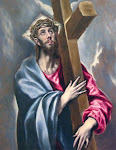 Cristo con la Cruz a cuestas. El Greco.