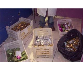 Se desnaturalizaron más de mil alfajores en Mar de Ajó 3 alfajores