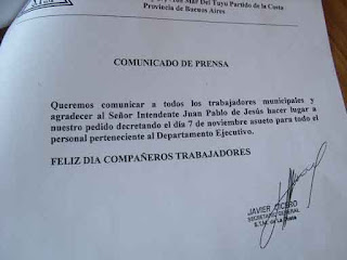 comunicado trabajadores