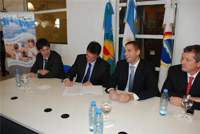 Juan Pablo de Jesús firmó convenio con Nación para reforzar la seguridad del distrito 4 Massa