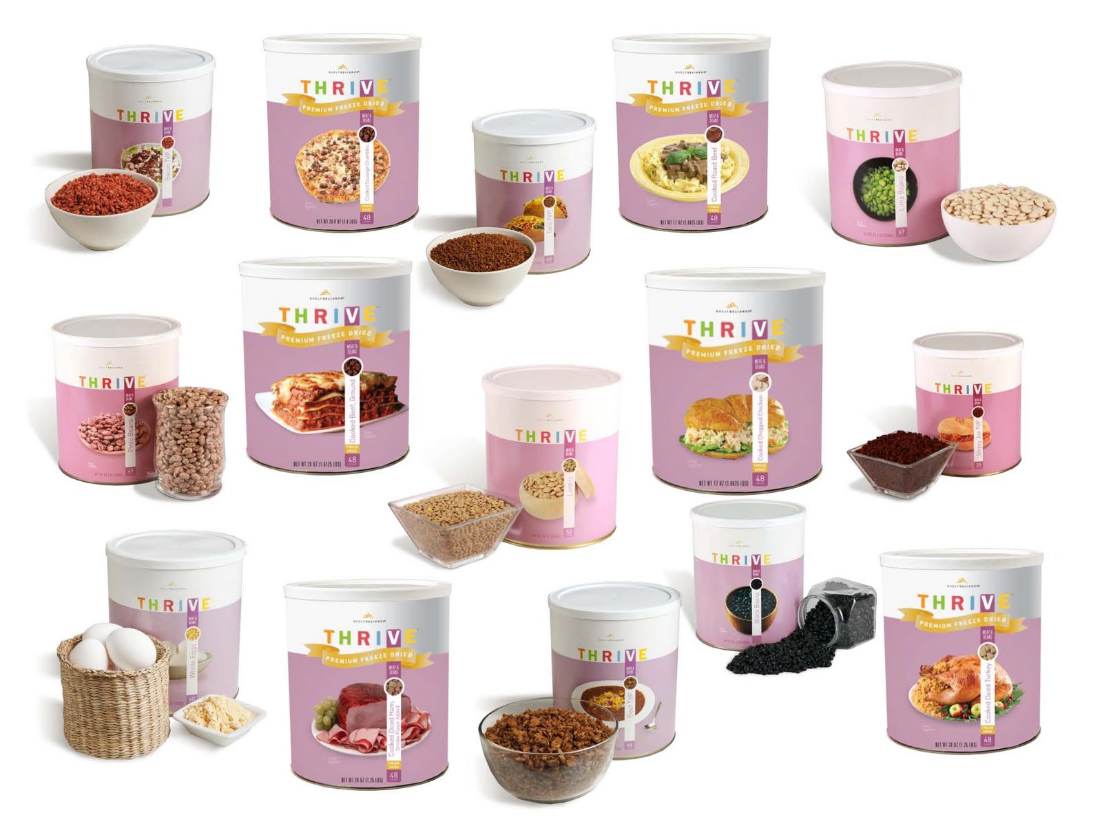 ♦ Emergency Preparedness ♦ Food Storage ♦ Rotation Shelves ♦ THRIVE Foods