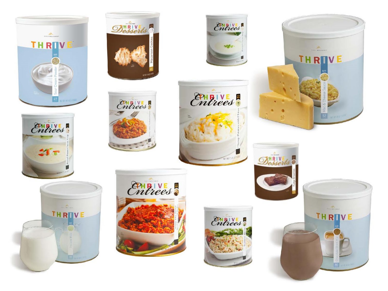 ♦ Emergency Preparedness ♦ Food Storage ♦ Rotation Shelves ♦ THRIVE Foods