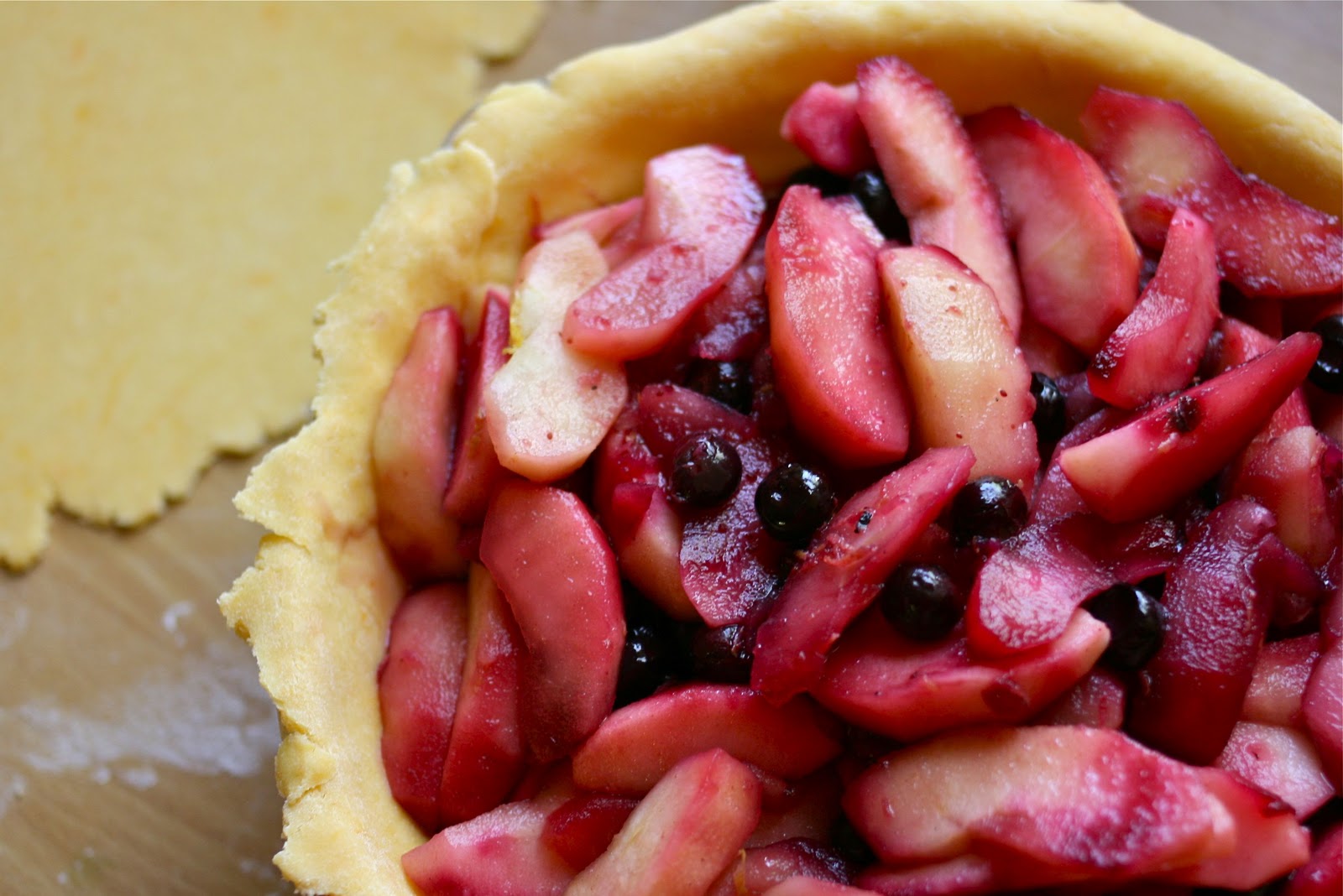 What's for dinner Mum? Apple Blueberry Pie