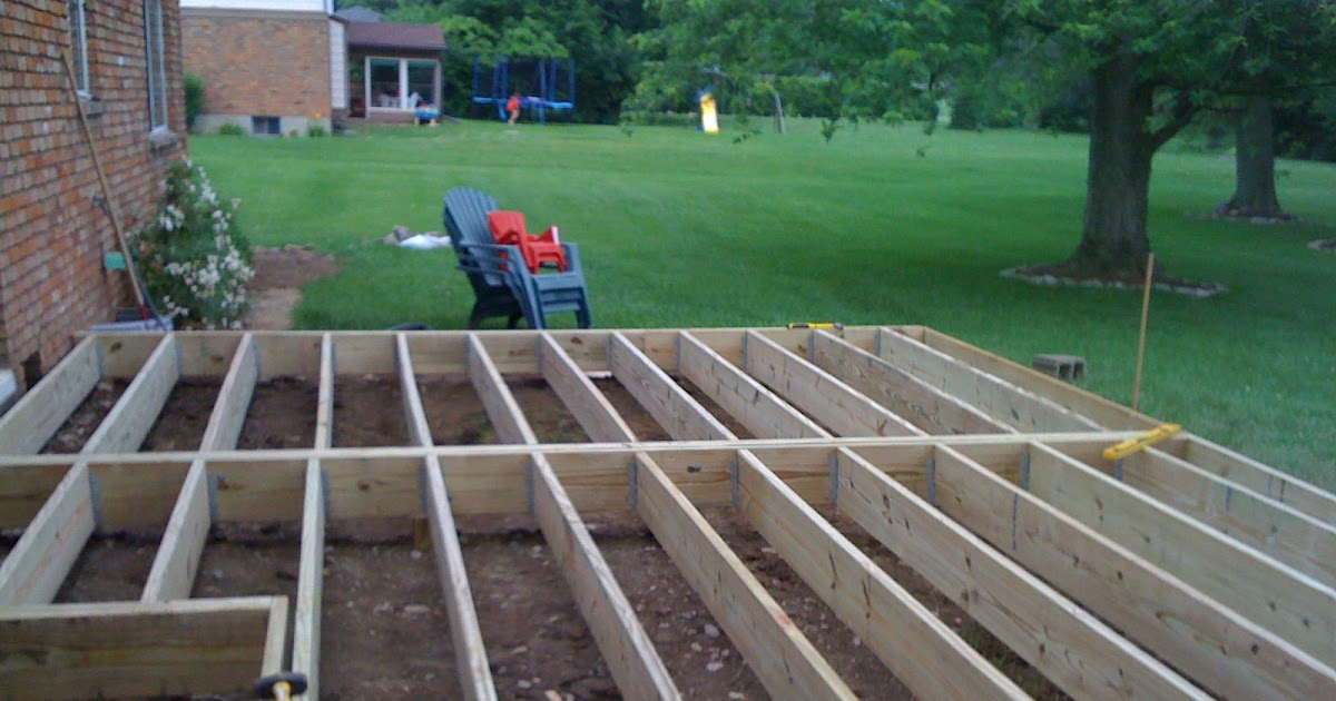 Easy to Build a simple Deck How to build a easy deck (Part 3)