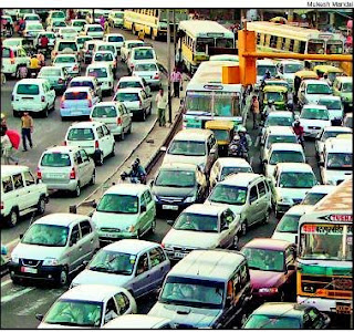 badarpur flyover traffic snarls and congestion