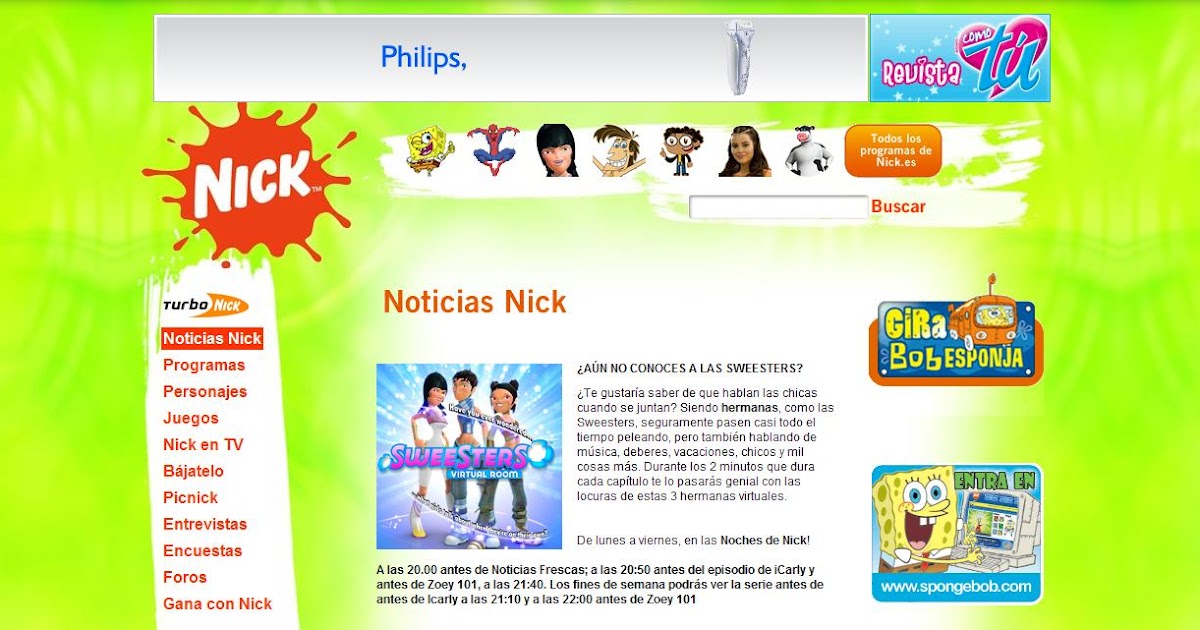 Marc Animation Blog Spanish Nickelodeon timetable