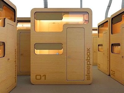 Várias Sleep Box - Caixa para dormir em segurança