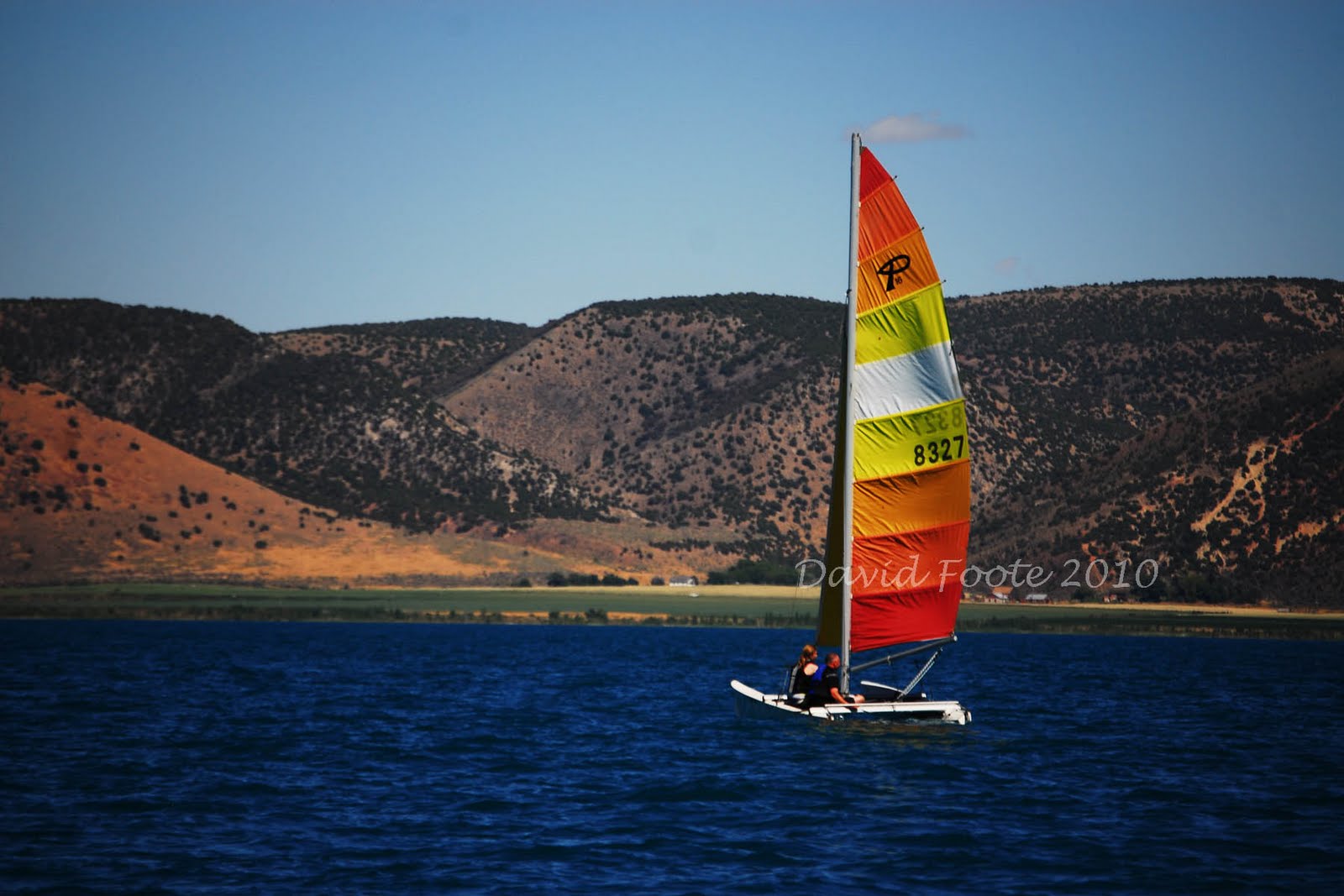 One Foote Closer Sailing On Bear Lake