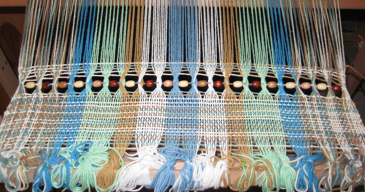 DEEP END OF THE LOOM Leno Lace, Beads & Inkles