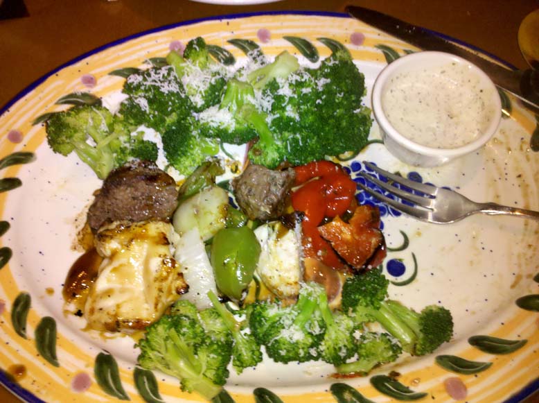 CJ's Low Carb Corner Low Carb at Olive Garden