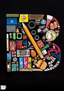 type image typography using found objects what s on a cover letter for a resume