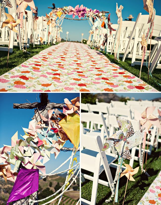 Obsessing over this whimsical wedding the paper detail is outrageous