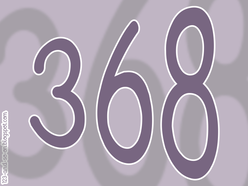 Numbers: Number 368