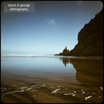 Piha Beach New Zealand David St George Photography