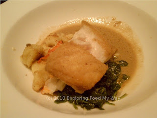 Seared Grouper with Lobster Gnocchi Seared Grouper with Lobster Gnocchi