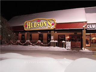 Hudson's Restaurant Storefront