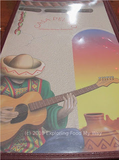 Casa del Rio's Menu Page 1