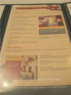 Casa Perfetto's Menu Page 4