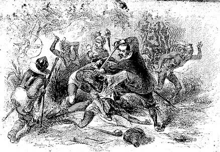 Native Americans Scalping