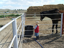 Jayden filling the water