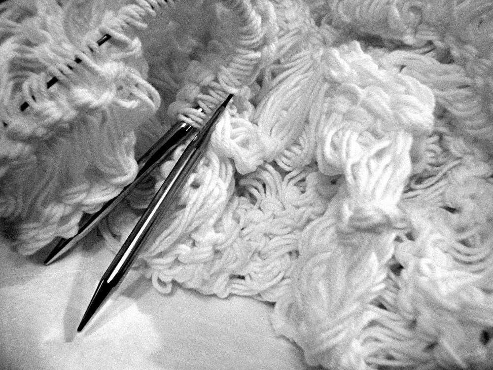 Knit Throw Blanket