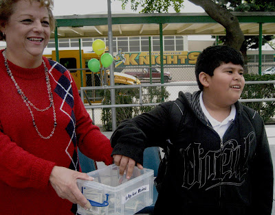 Northridge Middle School students raised over $2200 for Hatian Earthquake 