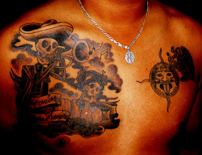 day of dead tattoos. mexican day of dead tattoos.