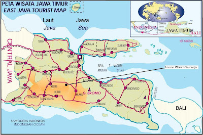 gambar Peta Jawa Timur (Jatim)