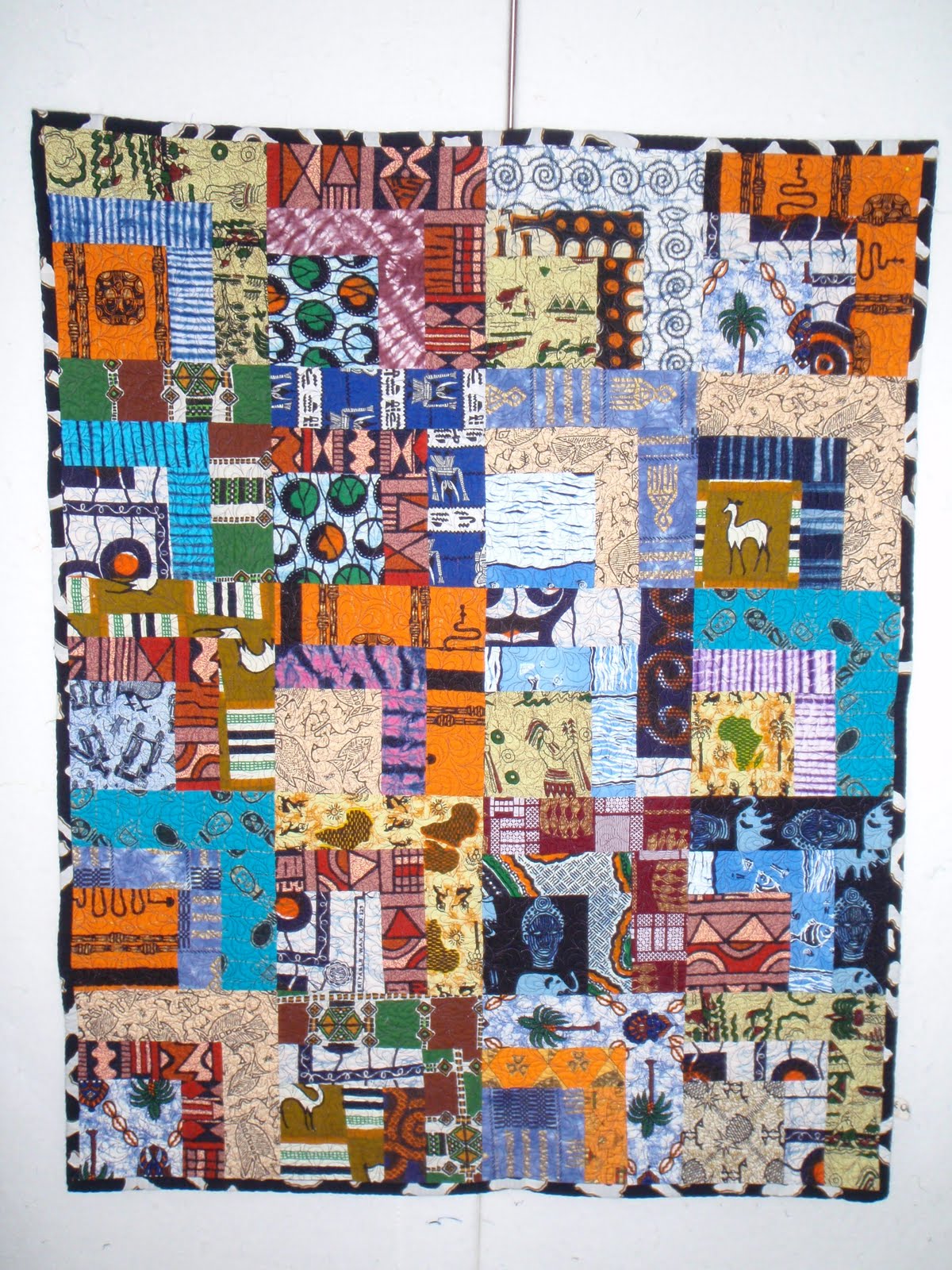 patty "The quilt lady" African fabrics, yard work, and calendar