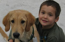 Logan and his dog Casey