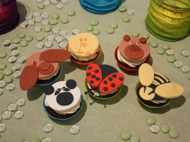 The Cupcake Economy Cute Animal Cupcake Toppers 1