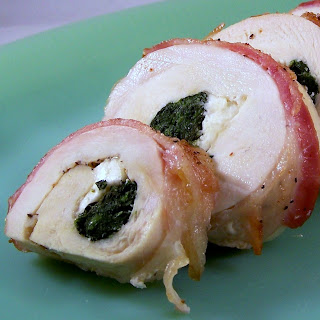 Stuffed Chicken Breast With Feta Cheese And Bacon