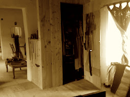 My New Mexican adobe, the bedroom.
