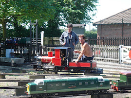 End of the day and time for a fag and cool off