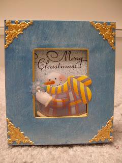 Christmas Frame Quick and Easy
