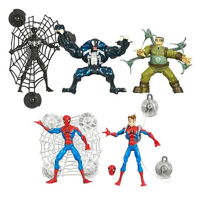 los muñecos de spiderman