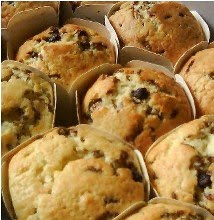 FRESHLY BAKED MUFFINS - A BOX OF 16'S