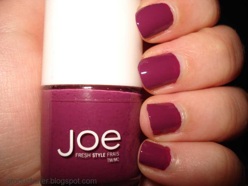 Productrater! Joe Fresh Fall Nail Polish Swatches and Review