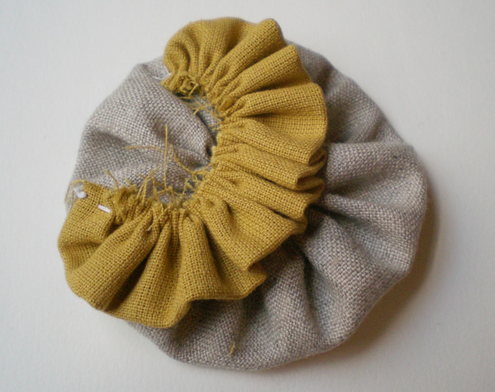 Ador fall fabric brooch tutorial