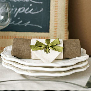 Ador: napkin ring ideas