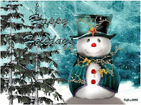 Snowman Christmas Desktop Backgrounds